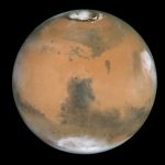 Mars dry ice